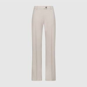 NEW SEVENTY women's wool blend crease pant in beige